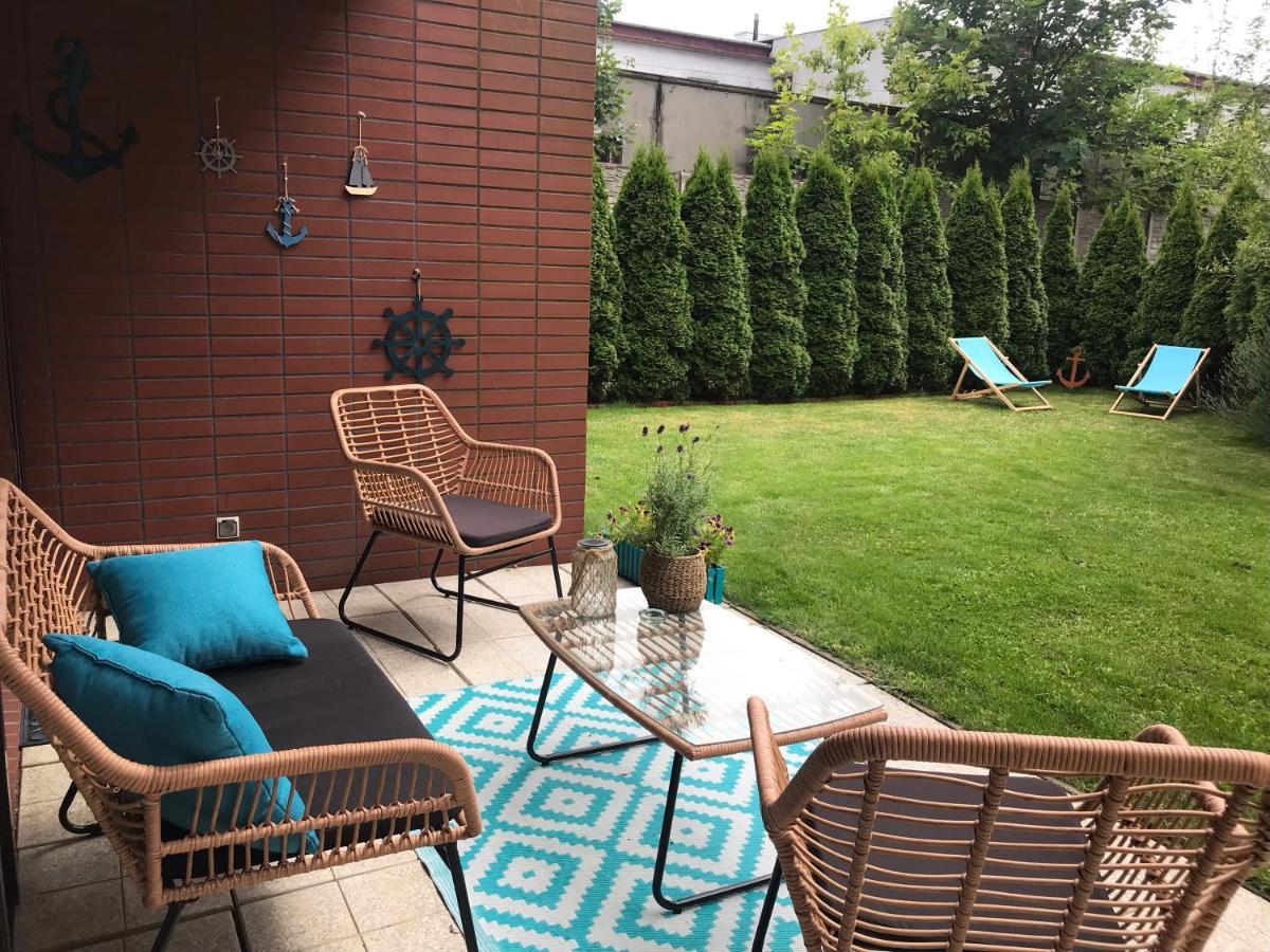 Apartament Turkus Z Ogrodem Kołobrzeg Eksteriør billede